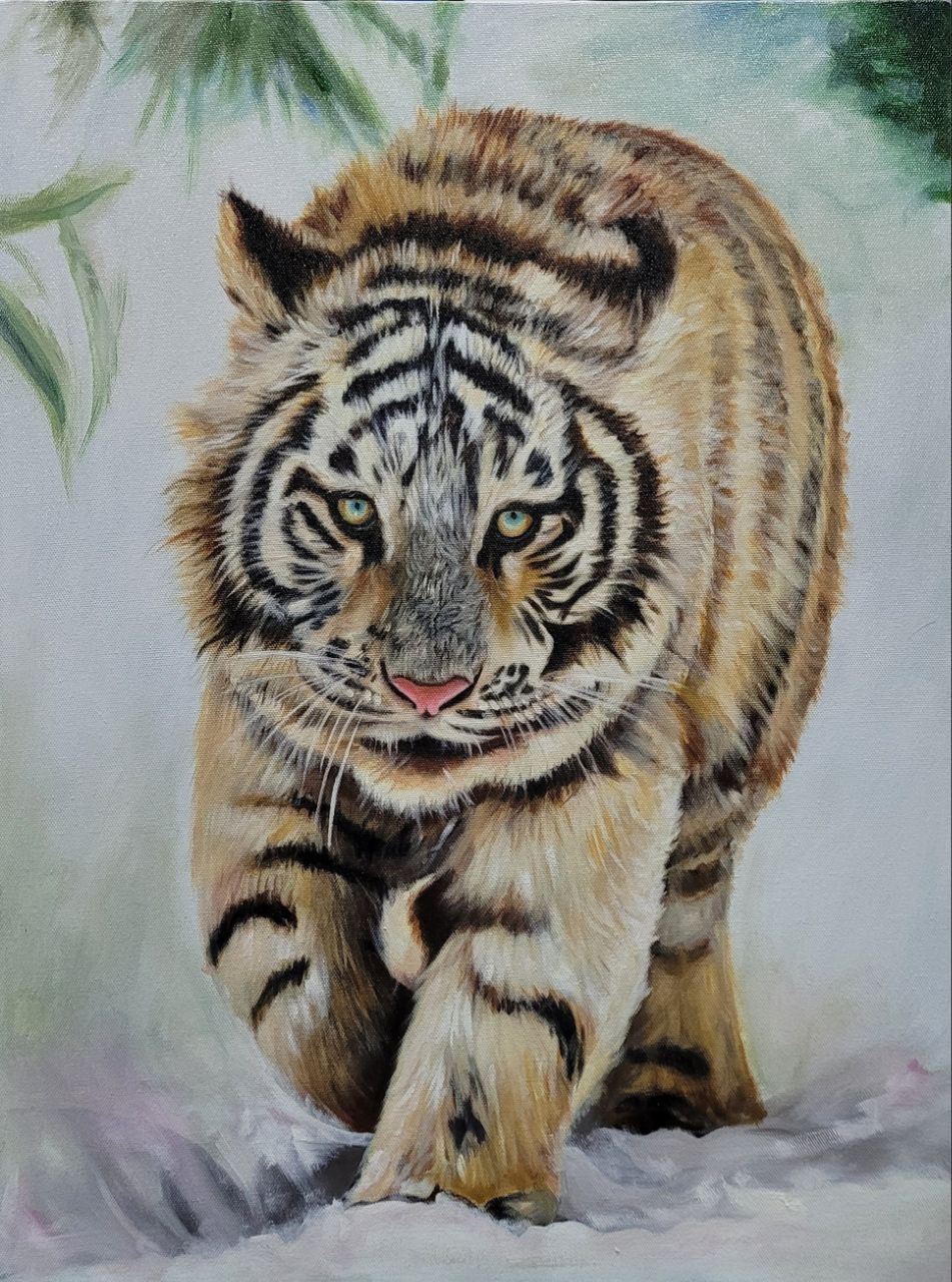 Wildlife Acrylic Painting