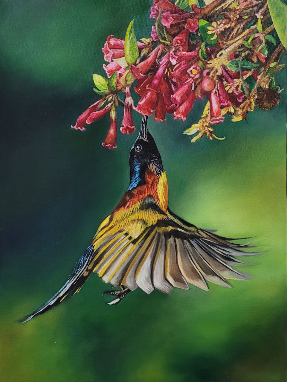Wildlife Acrylic Painting