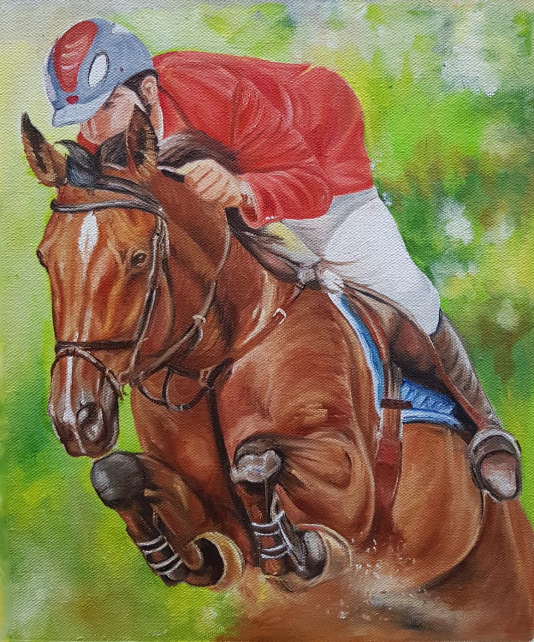 horse painting